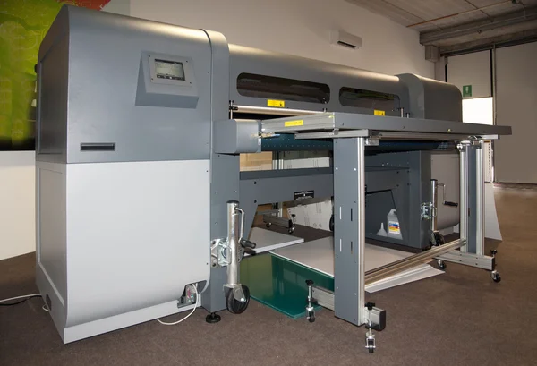 数字印刷-大幅面打印机 — 图库照片