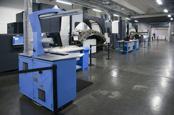 Printing machine: digital web press