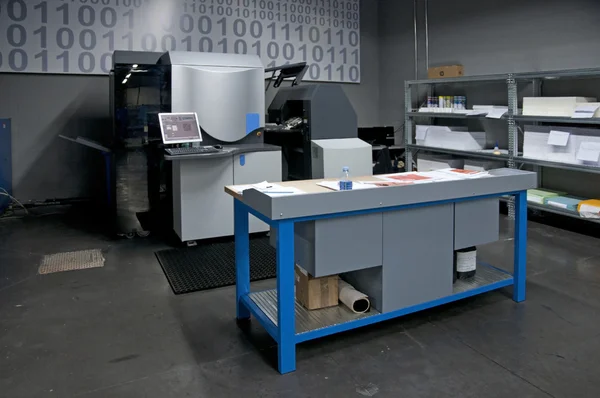Digitale drukpers drukmachine — Stockfoto