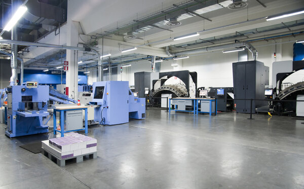 Printing machine: digital web press