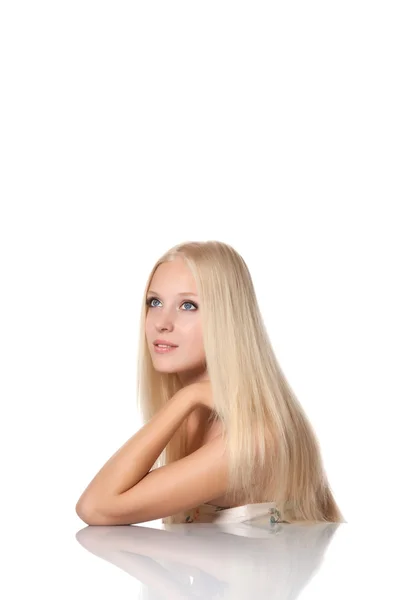 Красавица-блондинка — стоковое фото
