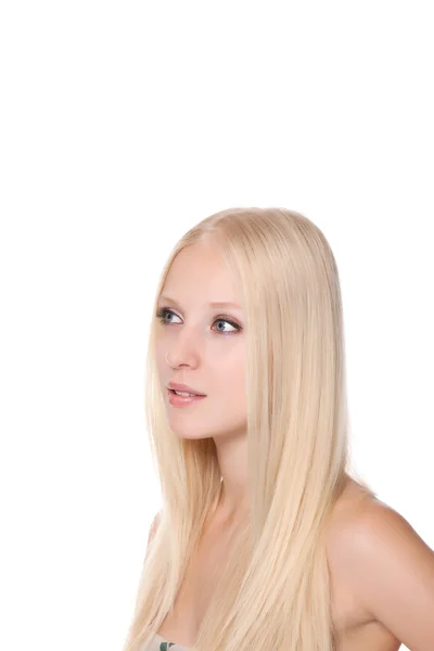 Piękne blond kobieta — Zdjęcie stockowe