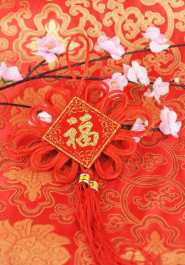 Chinese gift used during spring festival clipart