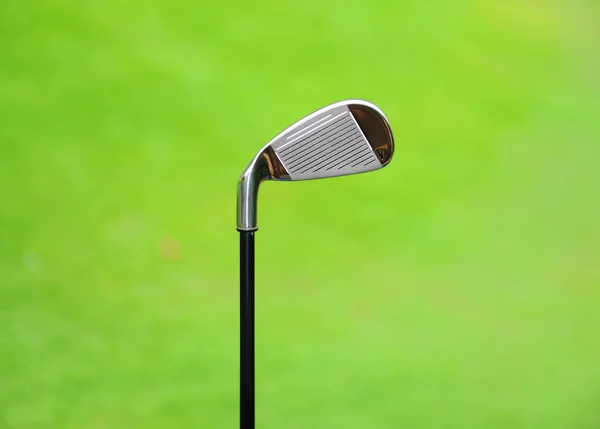 Kovové golf ovladač — Stock fotografie
