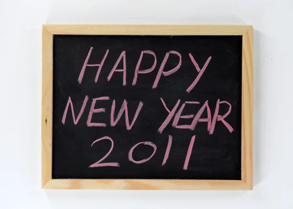Feliz Ano Novo mensagem — Fotografia de Stock