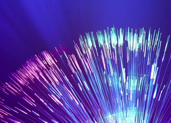 Fiber optics background with lots of light spots — Stock Photo, Image