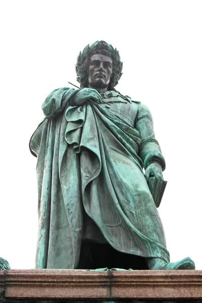 Статуя Шиллера — стоковое фото