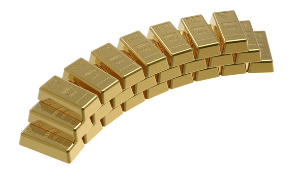 Lingotes de oro —  Fotos de Stock