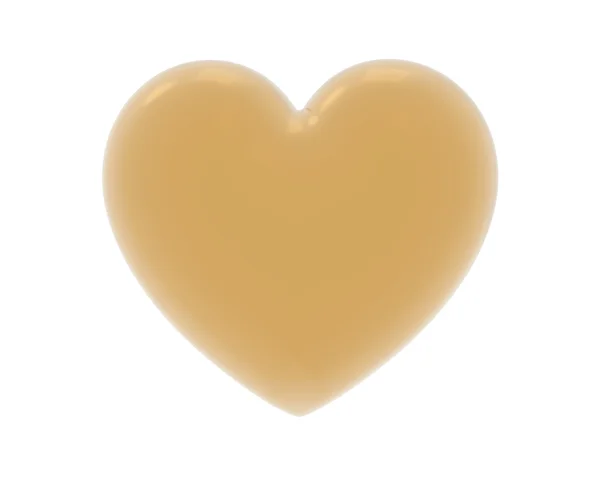 Corazón de oro — Foto de Stock