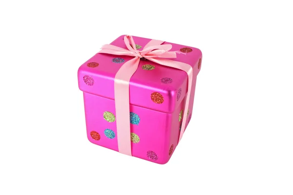 กล่องของขวัญที่มีสีสัน — ภาพถ่ายสต็อก