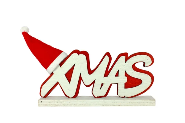 Xmas with Santa hat — Stock Photo, Image