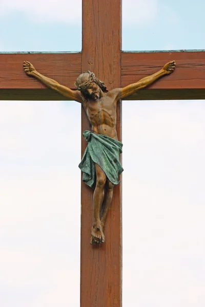 耶稣基督十字架 — 图库照片