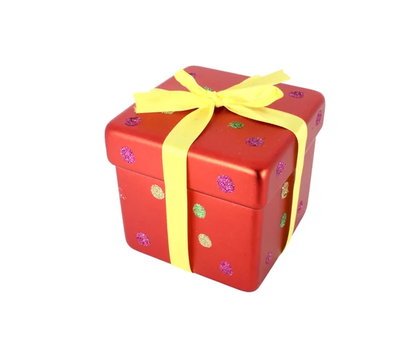 Caixa de presente colorido — Fotografia de Stock