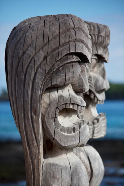 Havajské socha — Stock fotografie