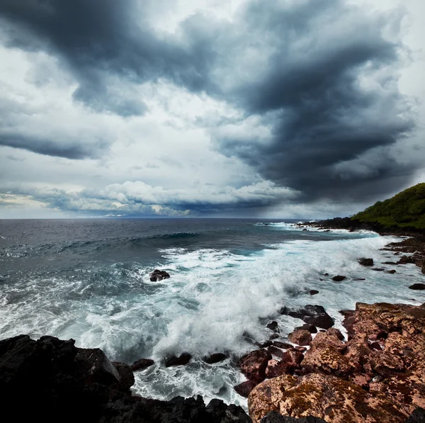 Zee in storm — Stockfoto