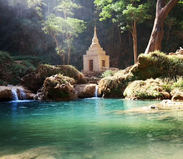 Waterfall in Myanmar — Stock Photo, Image