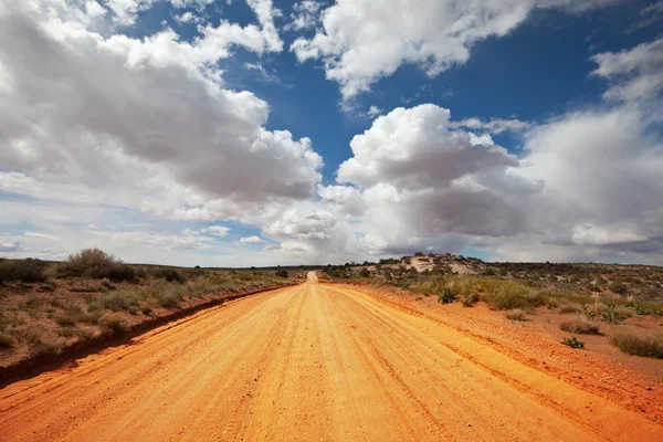 Road in prarie — Stock Photo, Image