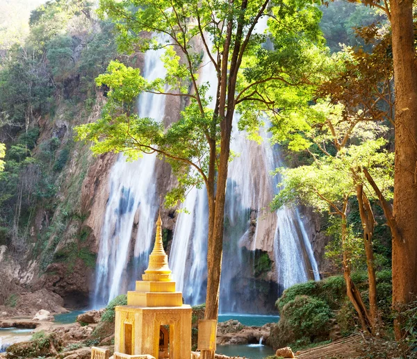 stock image Waterfall in Myanmar