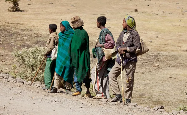 Etiopské děti — Stock fotografie