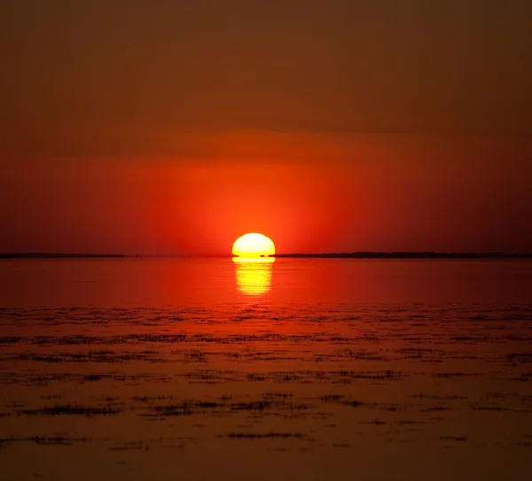 Scena zachodu słońca — Zdjęcie stockowe