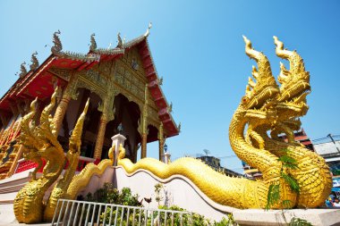 Temple in Thailand clipart