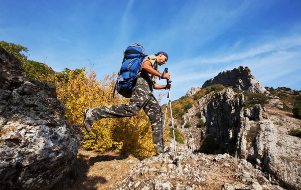 In hike — Stock Photo, Image