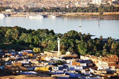 Aswan in Egypt clipart