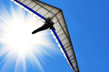 Hangglider clipart