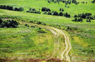 yol alanında