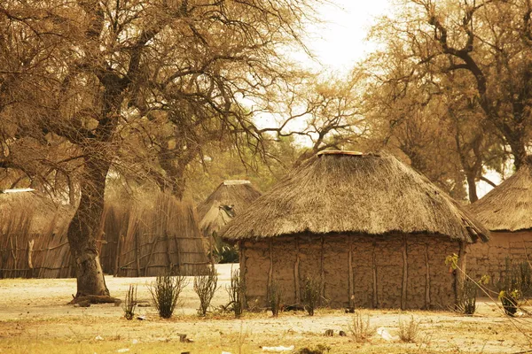 บ้านในแอฟริกา — ภาพถ่ายสต็อก