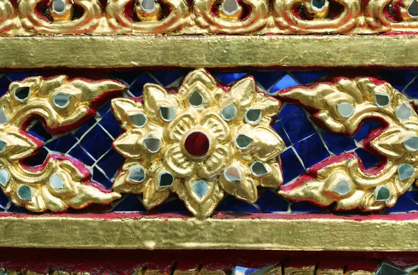 Asian gold decor — Stock Photo, Image