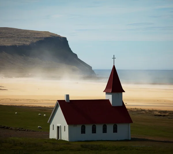 Kerk in IJsland — Stockfoto
