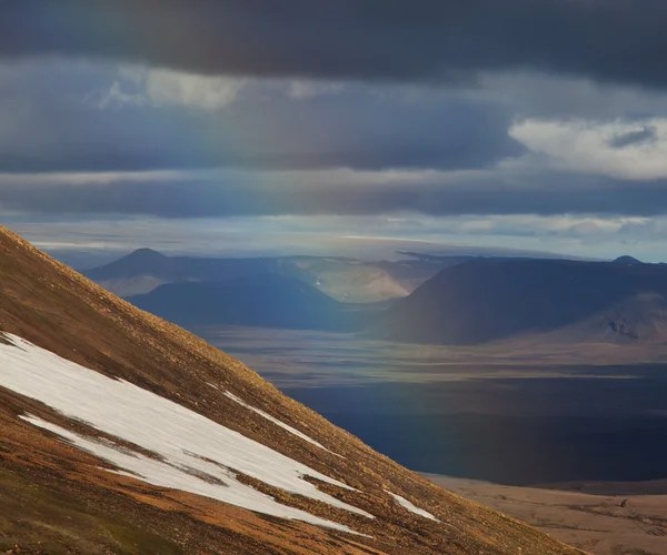 Islandská krajina — Stock fotografie