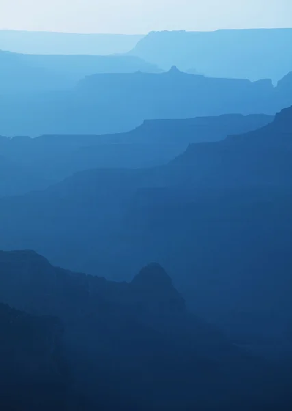 Mountains silhouette — Stock Photo, Image