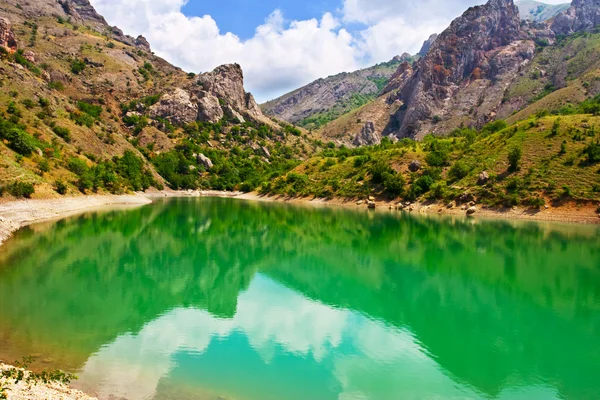 stock image Mountains summer lake