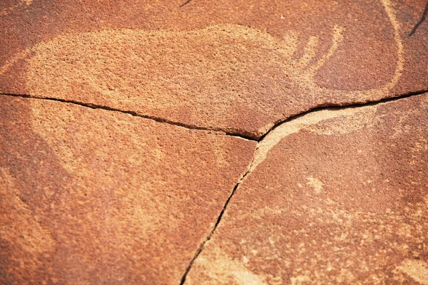 Petroglif — Fotografie, imagine de stoc