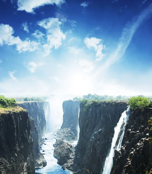 Viktoria Wasserfall — Stockfoto