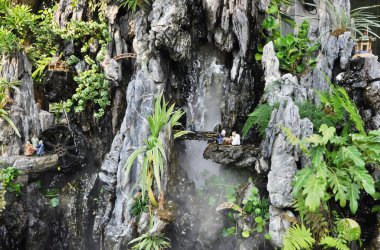 Çince Geleneksel Bahçe rockwork