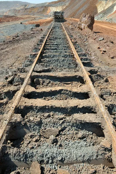 Felszámolt vasúti — Stock Fotó