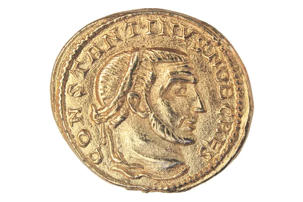 Antika mynt i guld — Stockfoto
