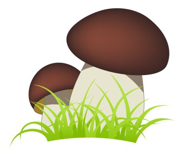 Mushrooms clipart