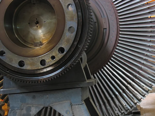 Power generator steam turbine during repair — Stock Photo, Image