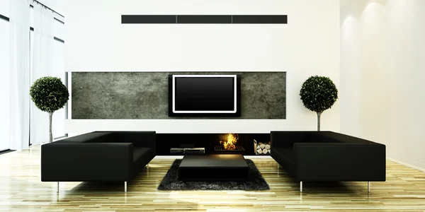 3d render of a modern interior design — Stock Photo, Image