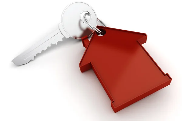 3D home key render concept — Stock Photo, Image