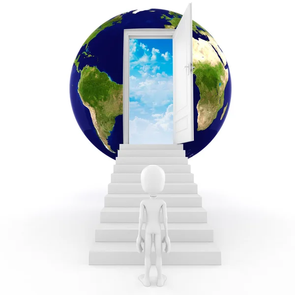 3d earth globe concept — Stock Photo, Image