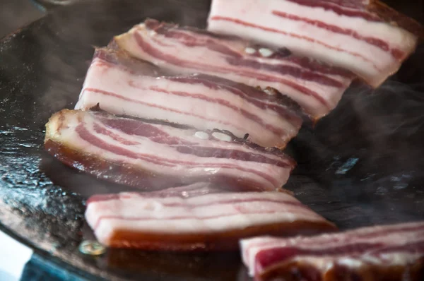 Grilled Bacon — Stock Photo, Image
