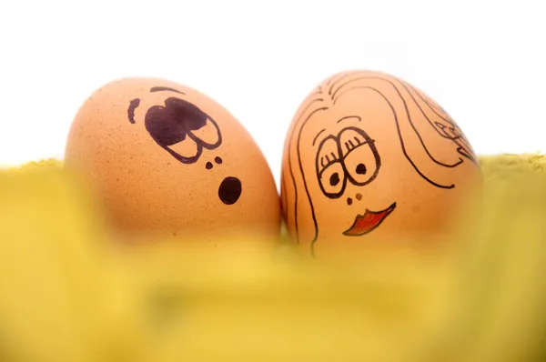 달걀 머리 — 스톡 사진