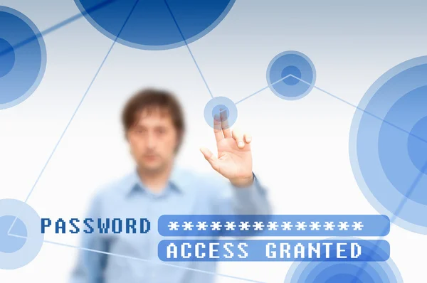 Access granted — Stock Photo, Image