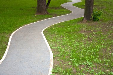 Park path clipart