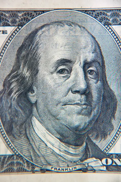 Hundred dollar bill — Stock Photo, Image